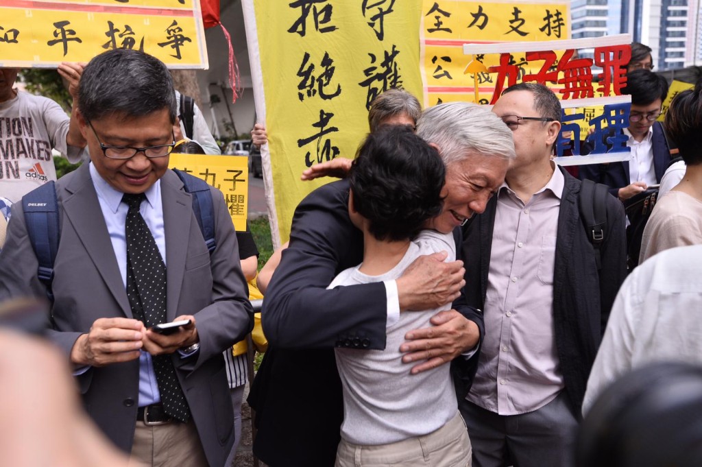 「佔中三子」。