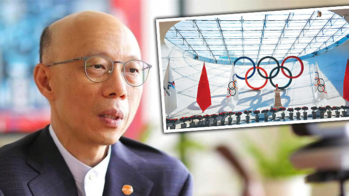 黃錦星指奧運盛事不止是運動競賽,亦激勵環保及創新。