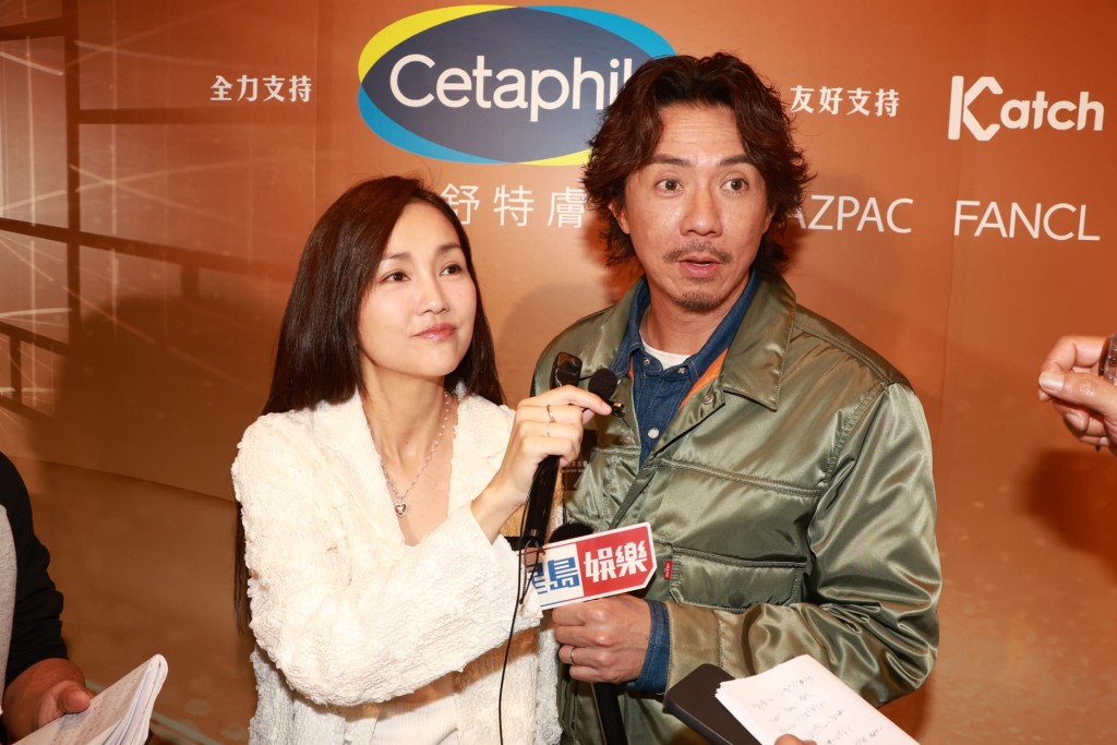 阿聰笑稱可與太太合作，在穿越題材中做母子。 