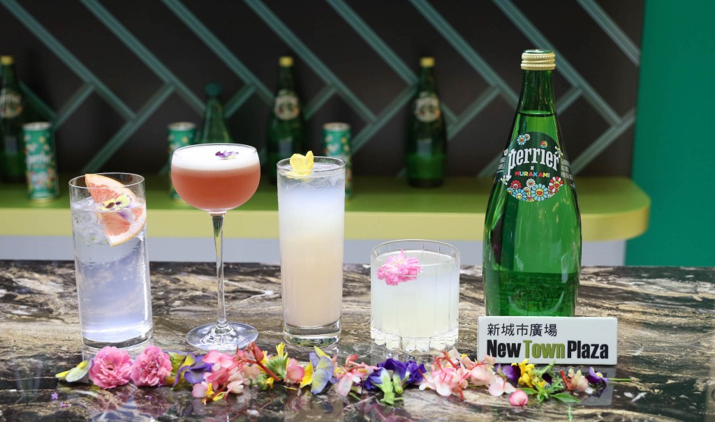知名調酒師 Paul Chan 更駐場以Perrier天然有氣礦泉水帶來4款視覺與味覺雙重享受的特調飲料。 知名調酒師 Paul Chan 更駐場以Perrier天然有氣礦泉水帶來4款視覺與味覺雙重享受的特調飲料。