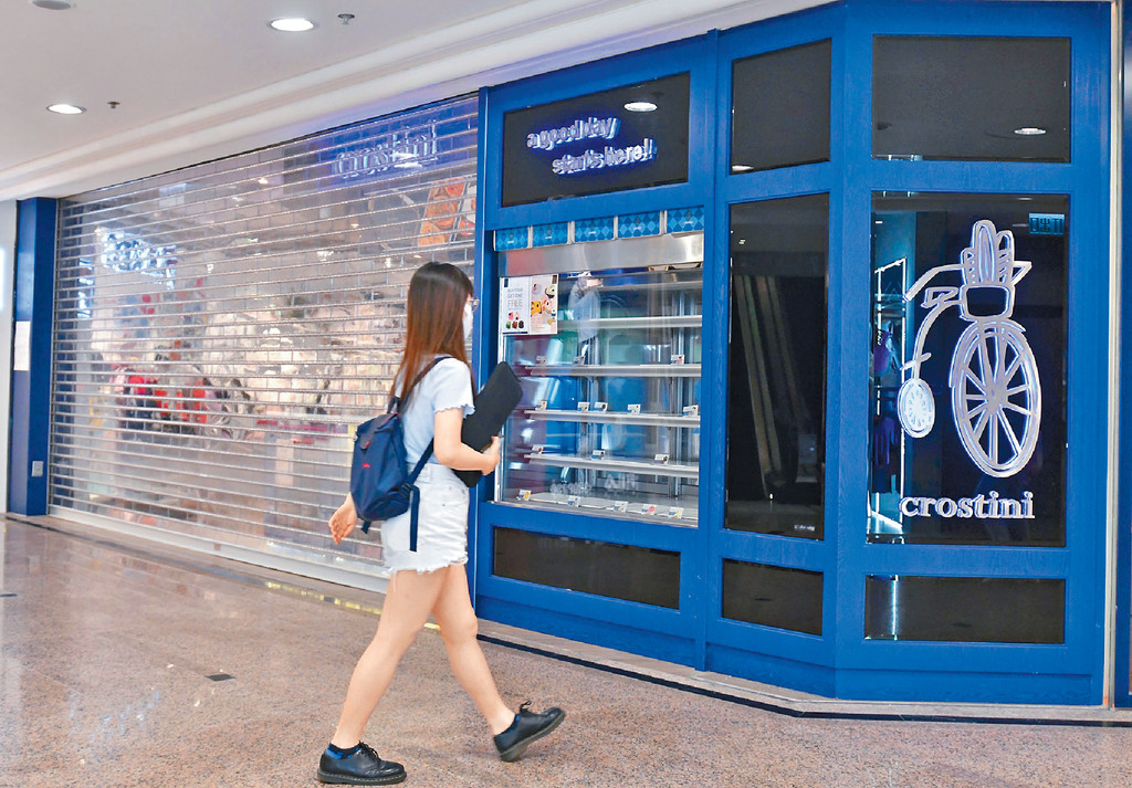 ■Crostini有十二家分店,突然宣佈全線結業。