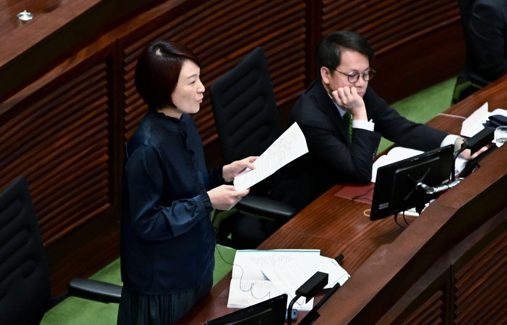 立法會內會主席李慧琼。資料圖片 立法會內會主席李慧琼。資料圖片