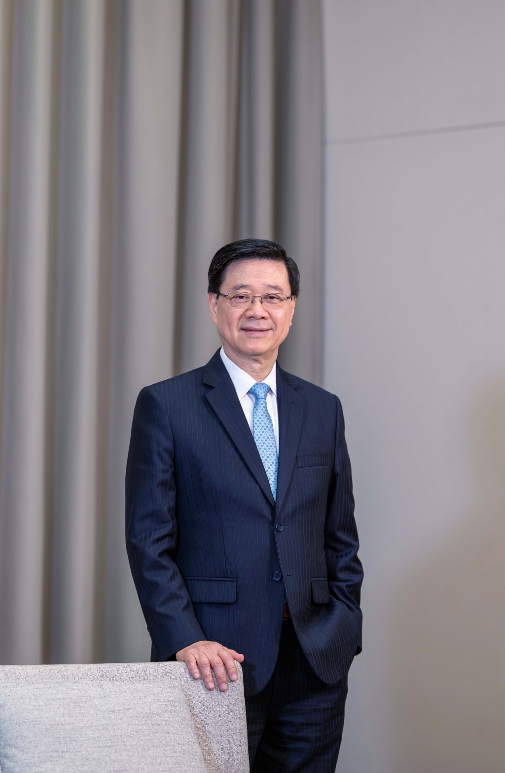行政長官李家超。 行政長官李家超。