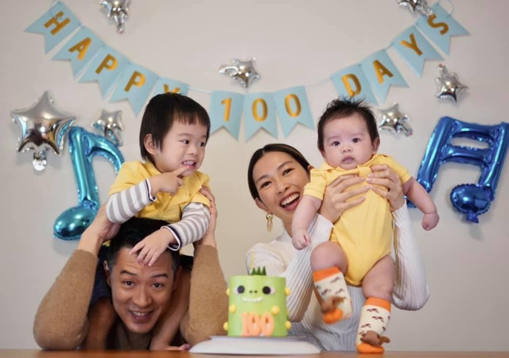 陳智燊同宋熙年建立健康家庭形象，好受廣告客戶歡迎。