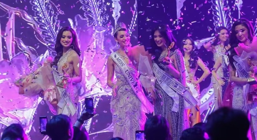 印尼環球小姐選拔賽決賽上周四舉行。網上圖片