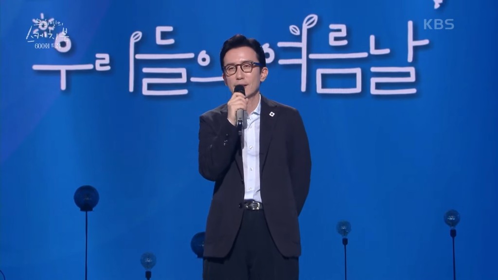 柳熙烈回憶過去13年的點滴，一臉不捨。