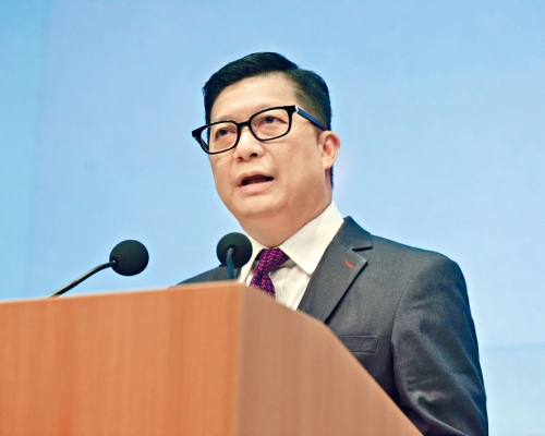 鄧炳強表示，紀律部隊將為選舉堅定護航。