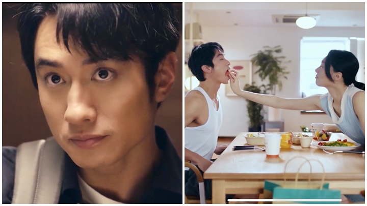 蔡思韵、劉俊謙繼即將上映的新片《武替道》之後,兩人再度合體首次為飲食平台拍攝廣告。
