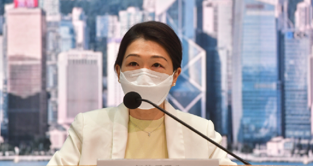 何婉霞指醫管局的隔離護理觀察系統仍在研發中。(資料圖片)