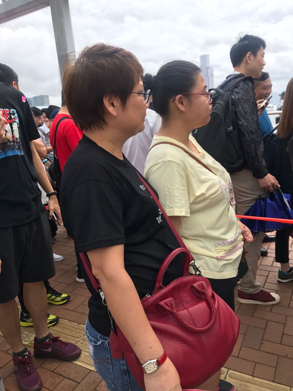 曾太從來未看過航空母艦,加上「遼寧艦」又是第一次訪港,認為機會難得。