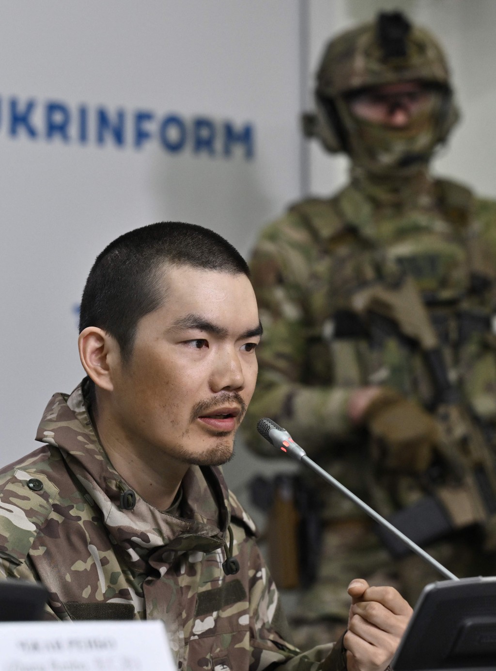 王廣軍指控俄羅斯對其軍力和烏克蘭的弱點撒謊。法新社