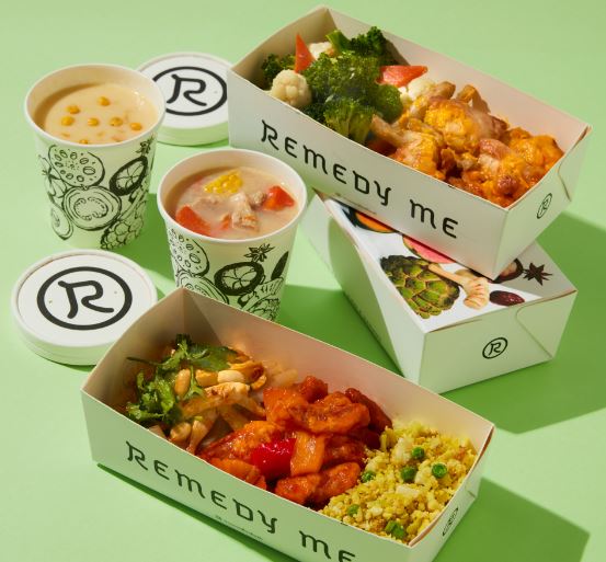 Remedy Me四餸飯送湯