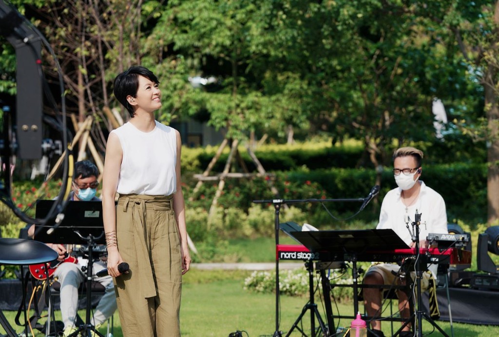 GiGi拍攝這天風和日麗。