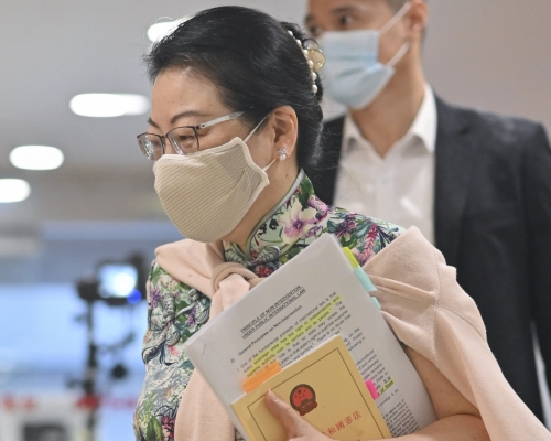 律政司司長鄭若驊。資料圖片