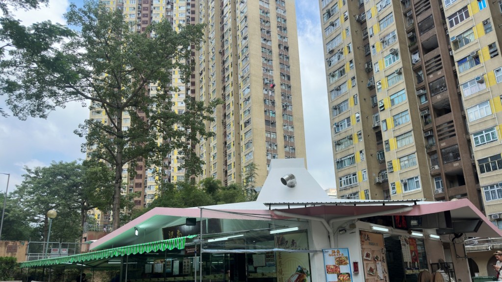 案發安老院位於屯門山景邨。資料圖片 案發安老院位於屯門山景邨。資料圖片
