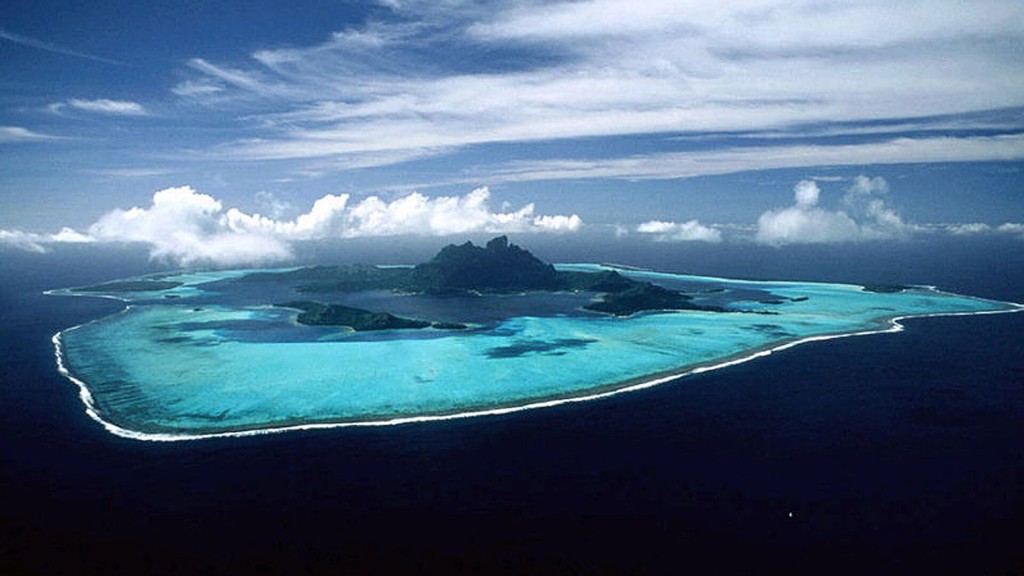 黃岩島是一個大型礁盤。