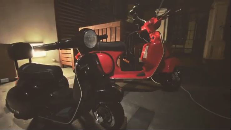 張繼聰買了兩架兒童電單車。
