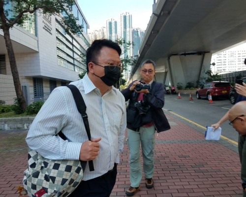 死者中學訓導老師布志強。 陳楚琨攝