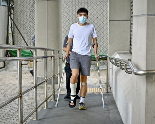 李國永去年多次在中環國際金融中心（IFC）參與示威活動。資料圖片