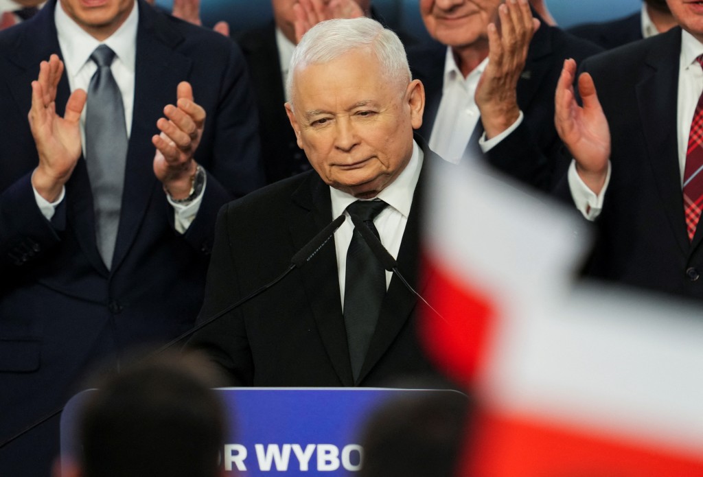 波蘭副總理卡欽斯基承認，未能確定能否保住執政地位。路透社