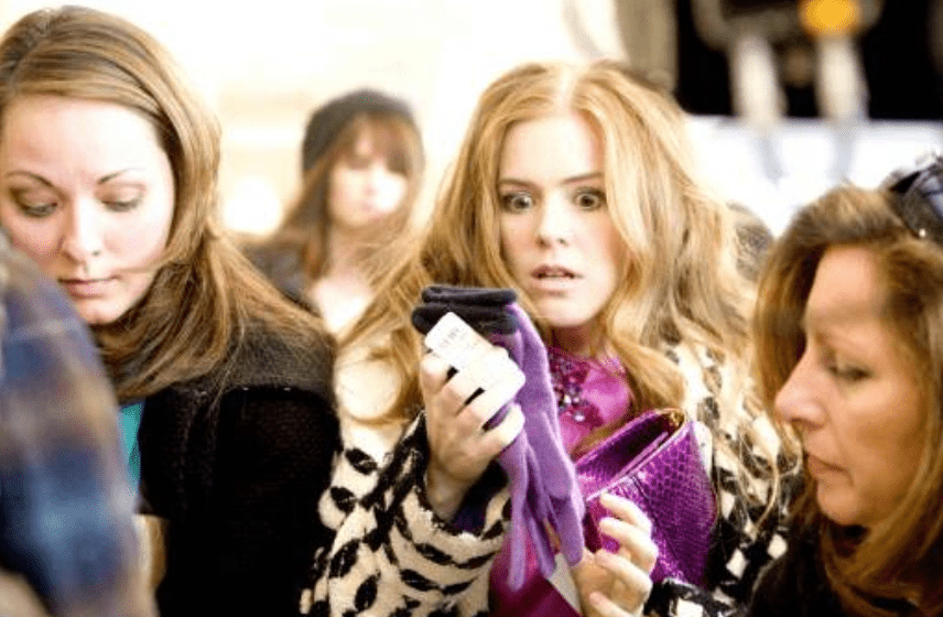 暢銷小說《購物狂》系列深刻描劃出當代都市女性心態。法新社