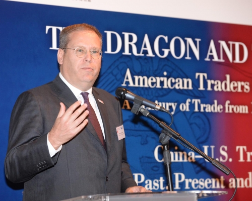 美国驻港澳总领事唐伟康。 资料图片