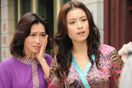 宋熙年（左）曾演出TVB剧《巴不得妈妈》。