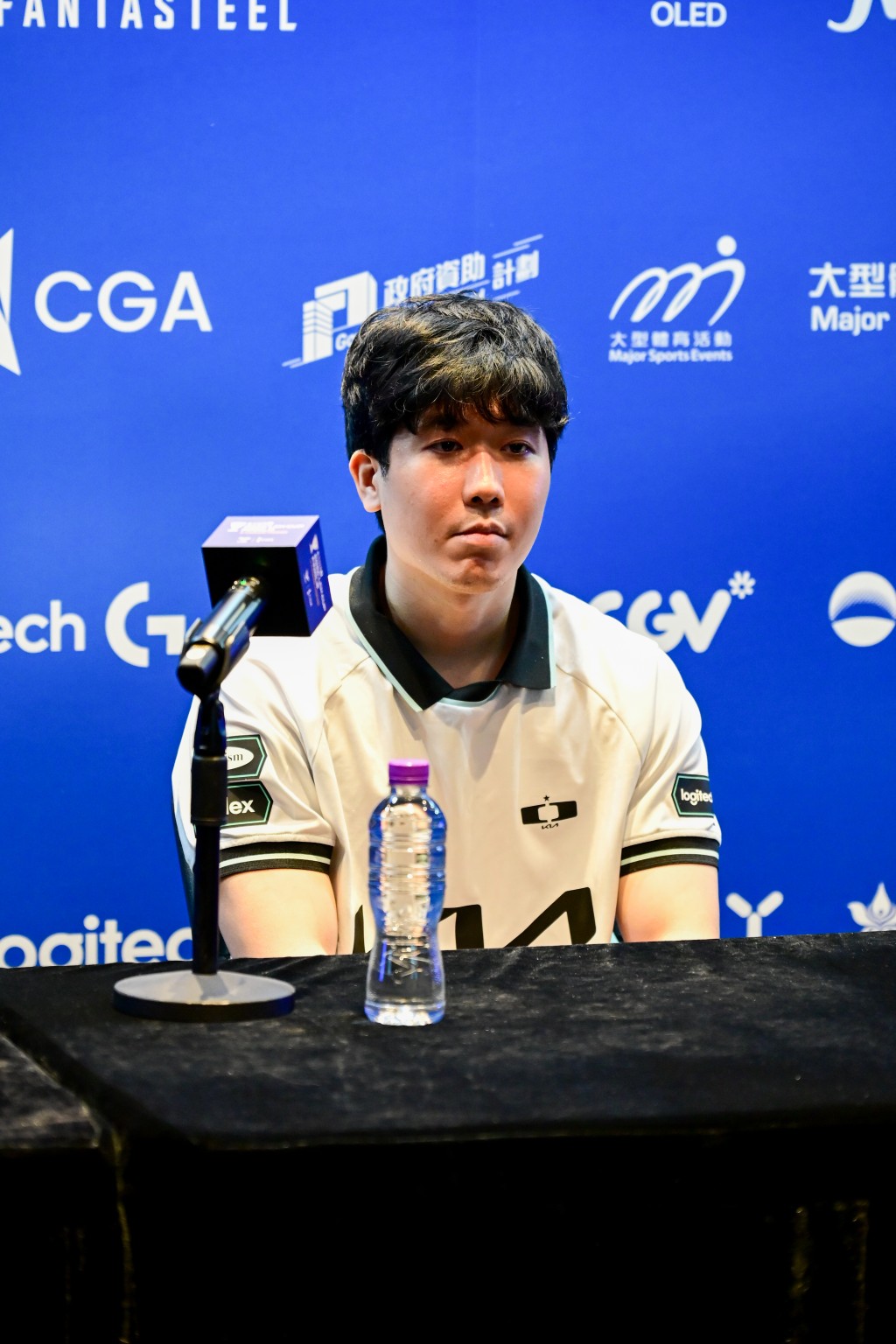 DK主帥Cvmax表示對於今場的結果感到可惜。攝影:魏國謙 DK主帥Cvmax表示對於今場的結果感到可惜。攝影:魏國謙