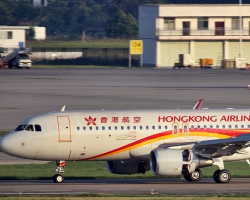 港航明起暫停航班飛機餐。資料圖片