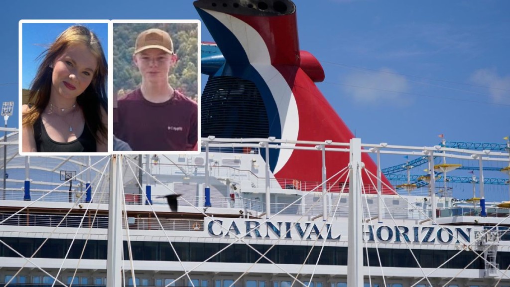 16歲少年哈德遜（Timothy Hudson）被控趁家族遊輪旅行姦殺繼姐。 FB / IG / 美聯社