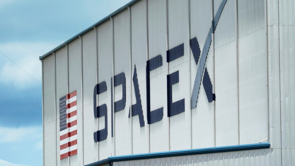 太空探索技术公司SpaceX。美联社