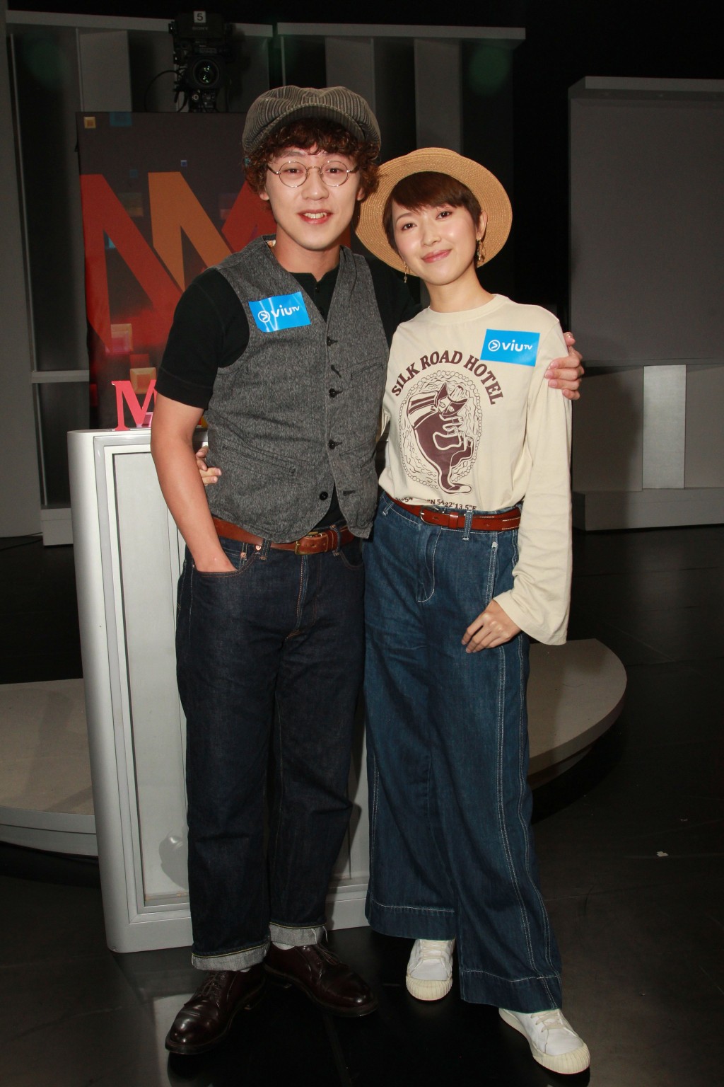 Mr.鼓手Tom（杜志烜）和太太何思谚（Leanne）。