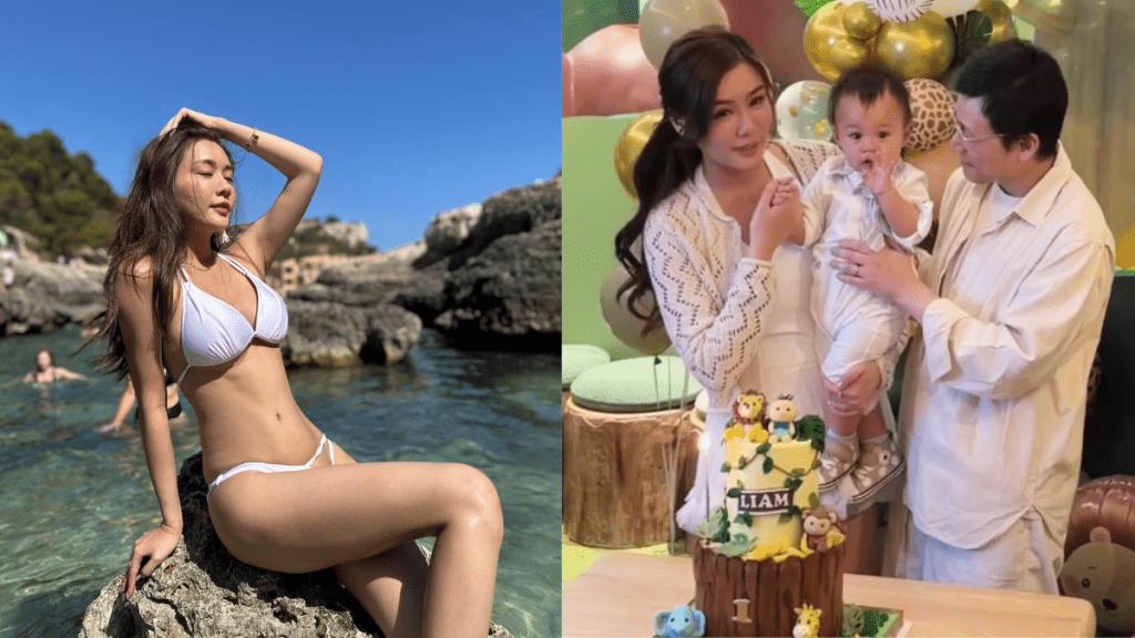 陳詩欣馬會會所幫兒子慶祝1歲生日  何依婷、蔡嘉欣好閨密撐場  老公愛駒4戰慘敗離奇退役