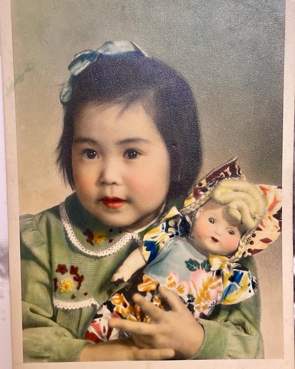李司棋3歲時的照片。