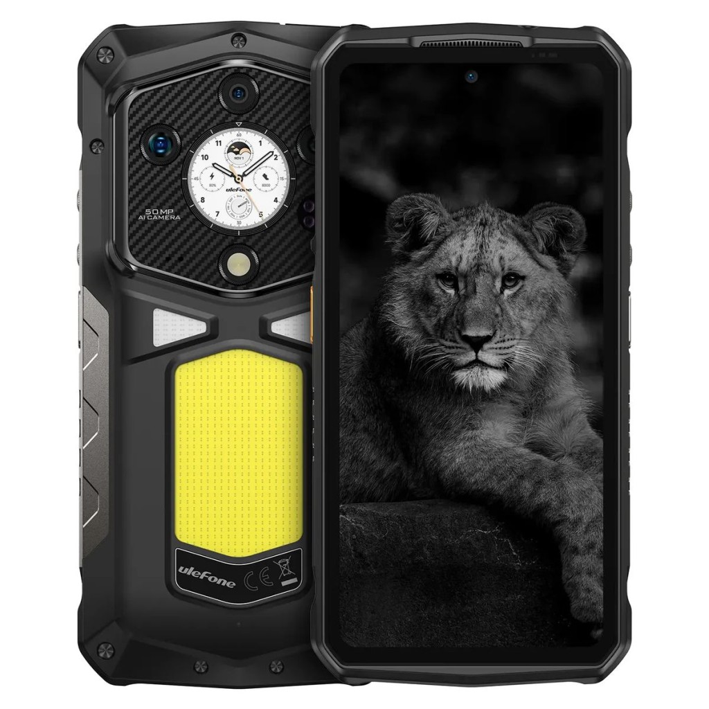 Ulefone Armor 29 Pro保持着強悍外形,且電量達到21,200mAh。 Ulefone Armor 29 Pro保持着強悍外形,且電量達到21,200mAh。
