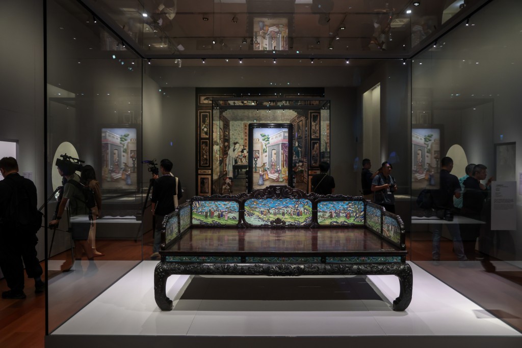 展品以故宮博物院珍藏為主。 展品以故宮博物院珍藏為主。