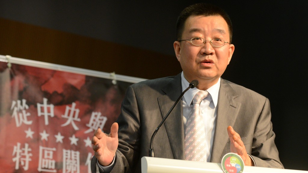 全國港澳研究會副會長齊鵬飛。資料圖片