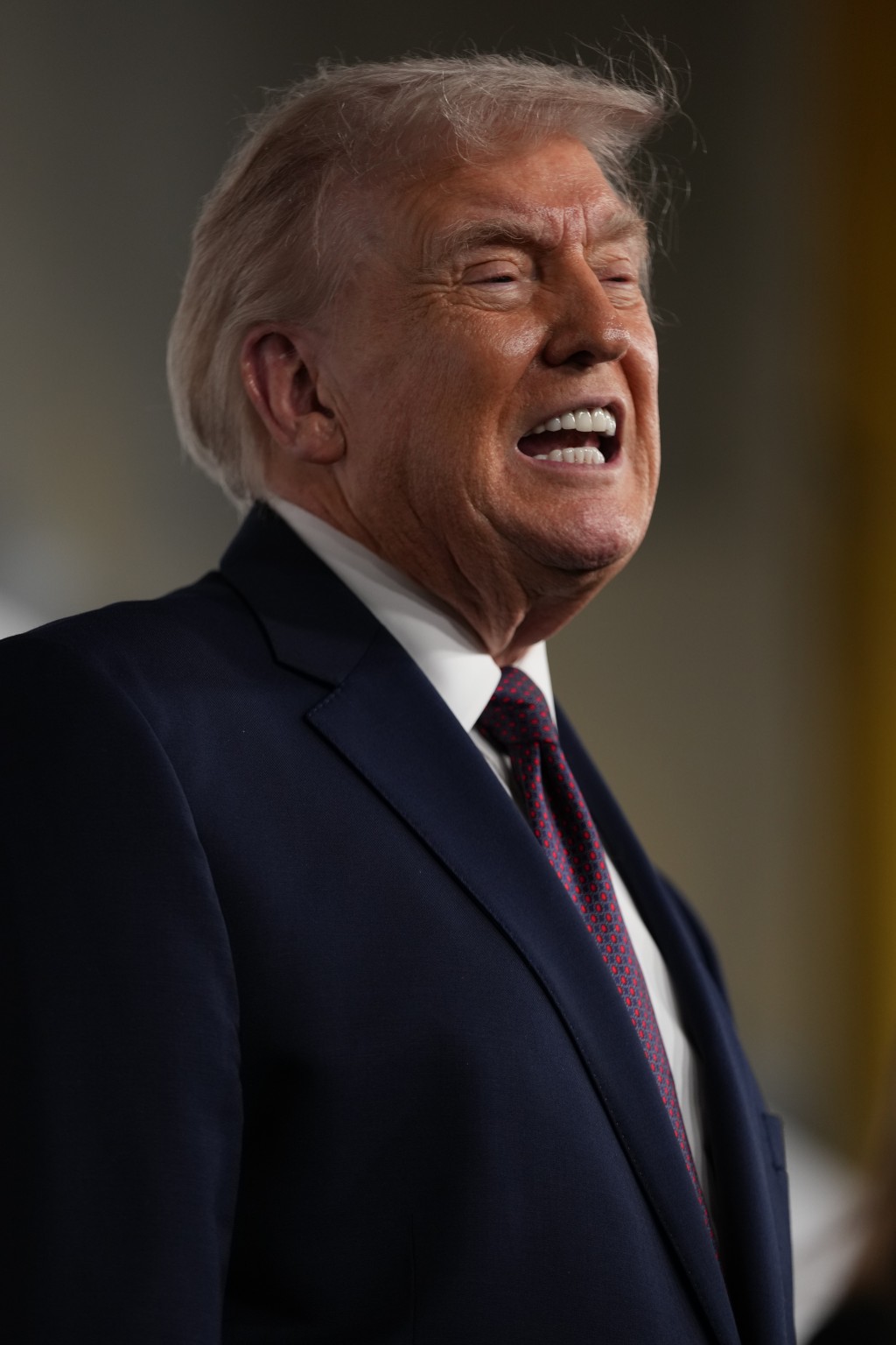 特朗普向加拿大发出新威胁。美联社 特朗普向加拿大发出新威胁。美联社