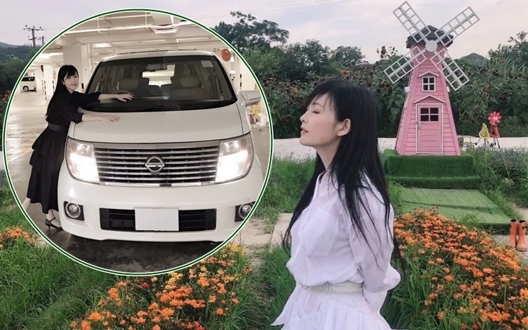 周慧敏用了多年的保母車要退役。