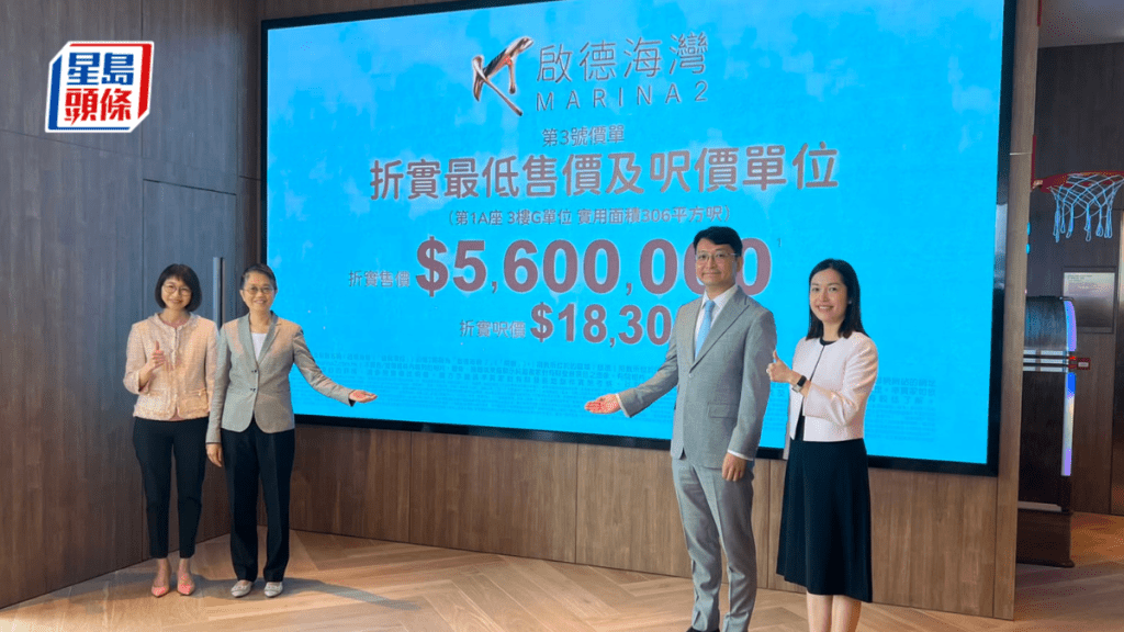 启德海湾2期加推138伙 入场费560万 每呎均价2.11万 