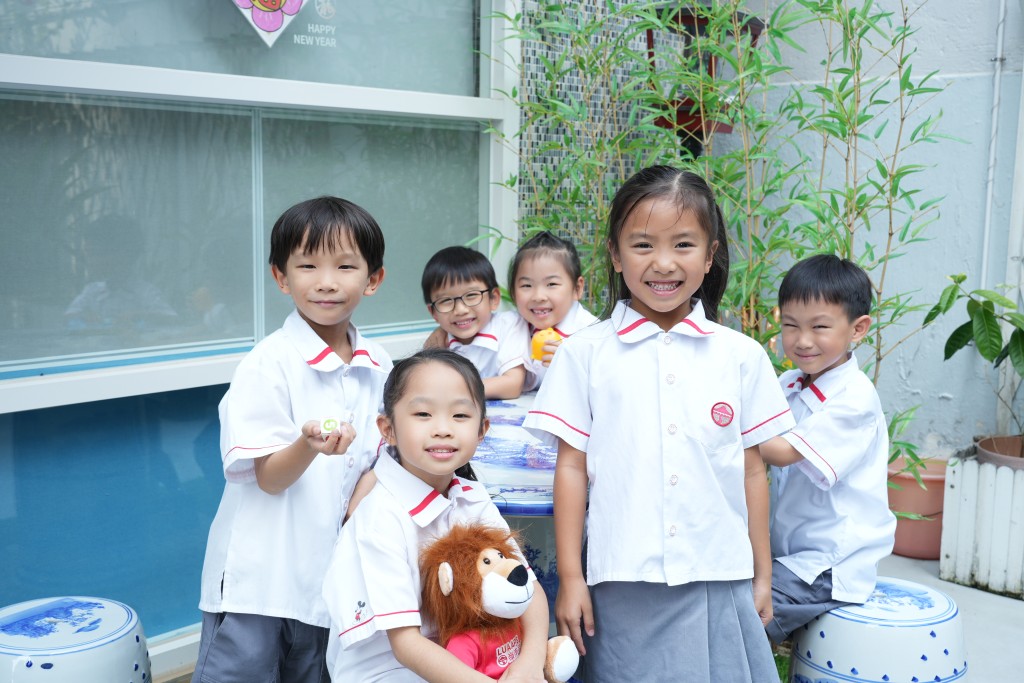 小一100日同學心聲│嶺南大學香港同學會小學同學仔（圖：鄭慧盈）