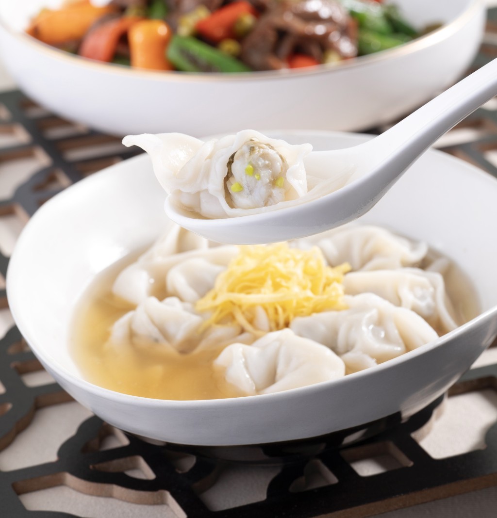 一口黃魚肉雲吞 $168