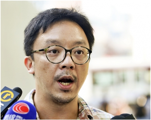 鍾健平指上訴若失敗，他不會呼籲其他人去元朗。資料圖片