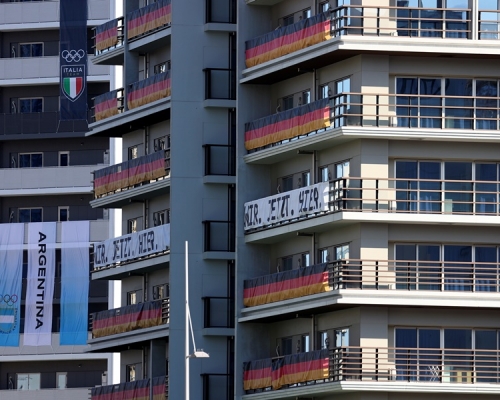 東京奧運選手村出現第一宗新冠肺炎確診個案。REUTERS