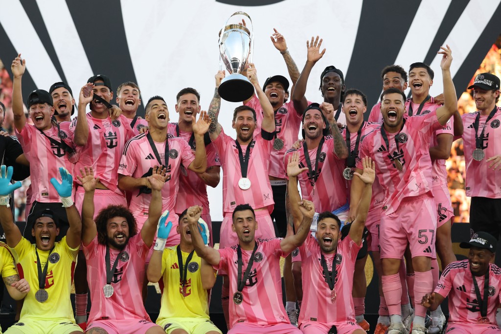 國際邁亞密順利奪冠。法新社 國際邁亞密順利奪冠。法新社