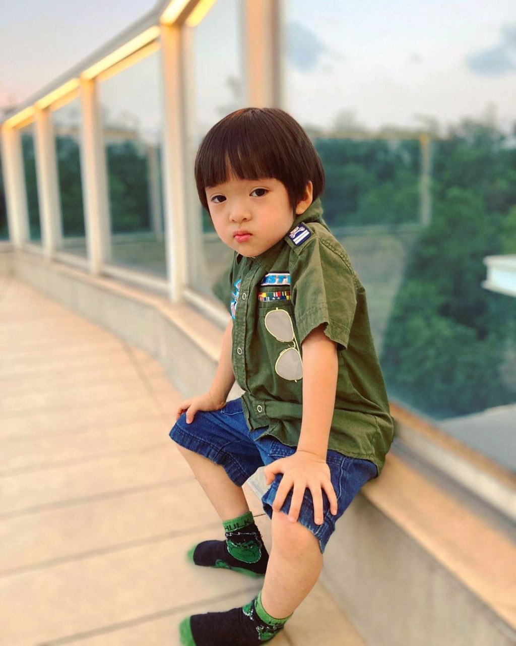 Jaye自小練劍,同時提升服從性。