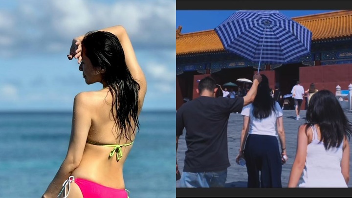 胡杏兒同屆港姐一家拖手遊北京澄清婚變傳聞   年輕6歲老公貼心舉動證夫妻感情好