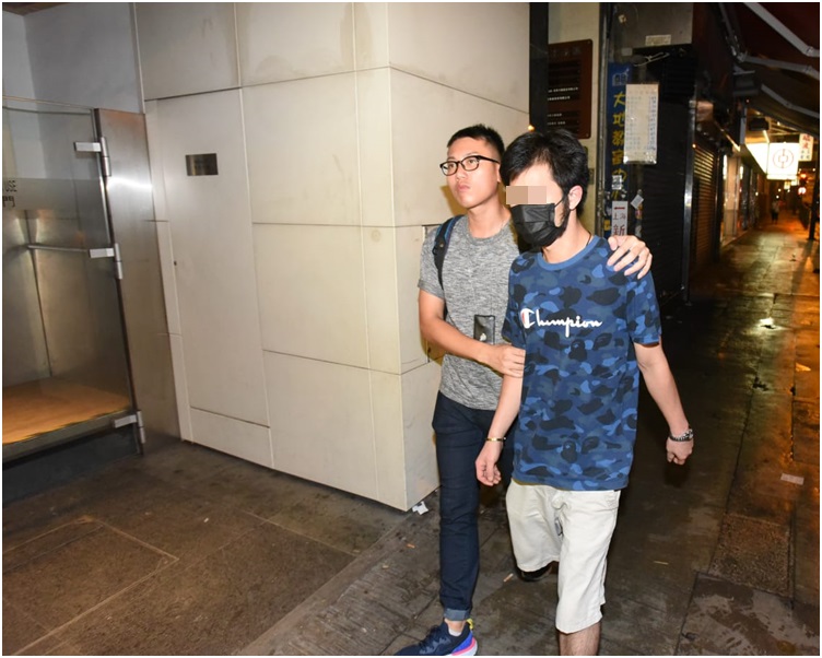 被捕人士。