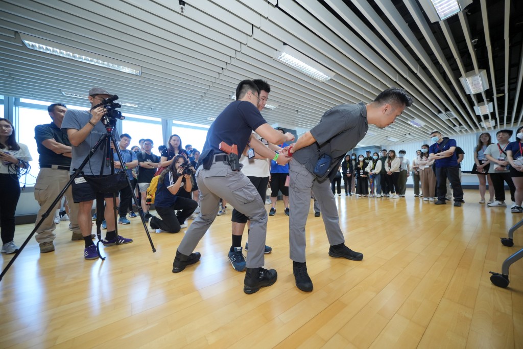 過往廉署招騁體驗日。 過往廉署招騁體驗日。
