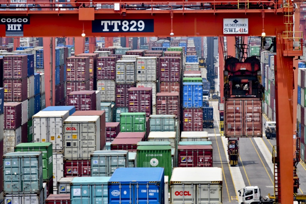 陳茂波指，本港出口面對的挑戰料將持續。資料圖片